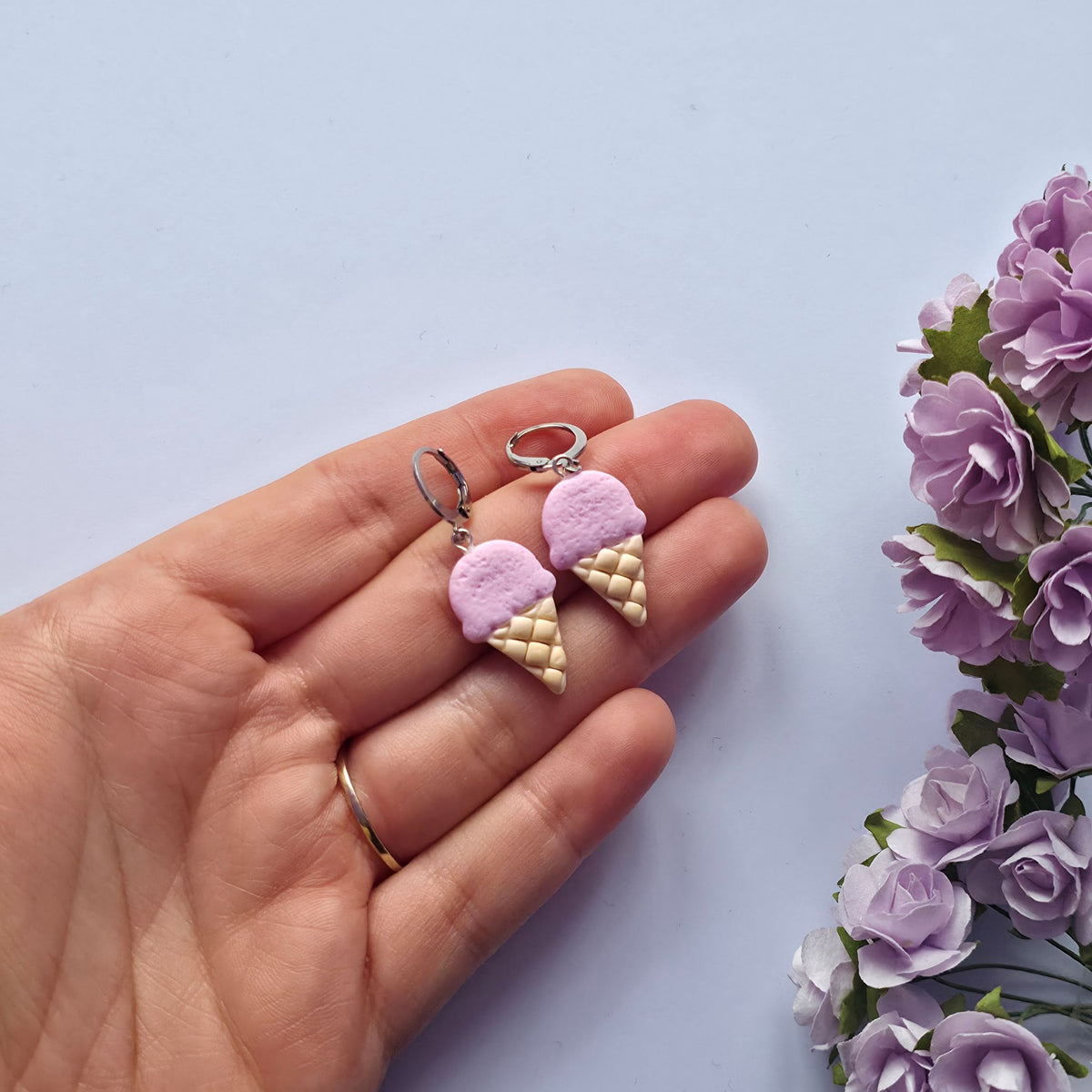 Mini Ice Creams - Pink